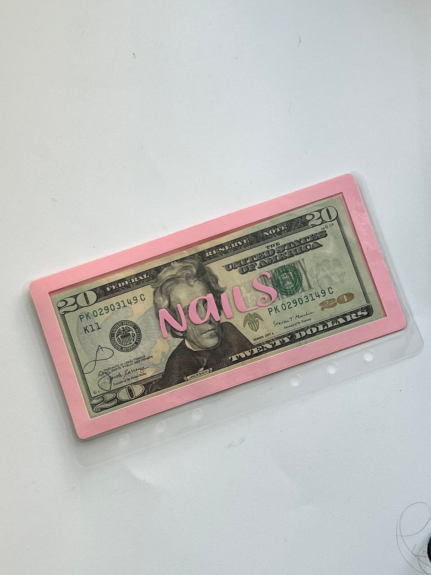 A6 Pink Border Envelopes