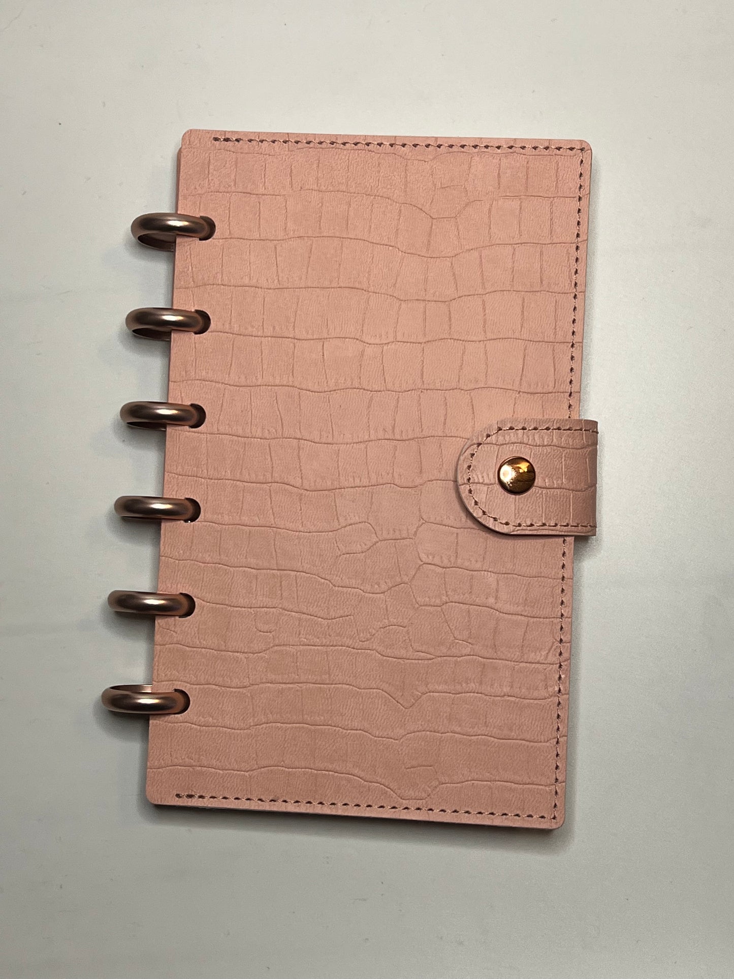 Pink/Rose Gold A6 Wallet