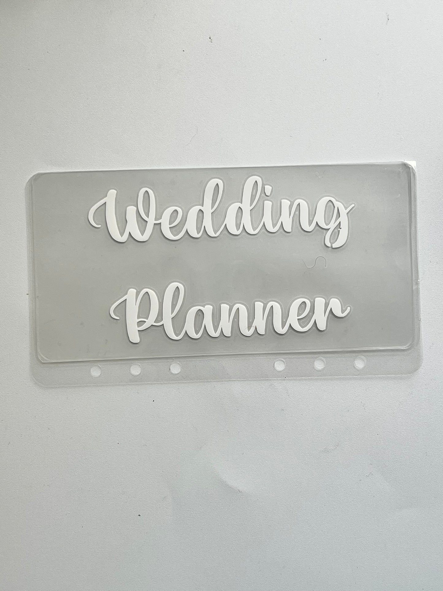 Wedding Binder